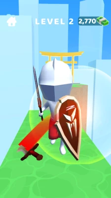 Sword Play! Мастер Клинка 3D (ВЗЛОМ Все Скины) screenshot №8